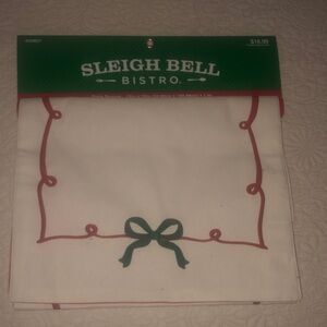 Sleigh Bell Bistro Decorative Napkin
